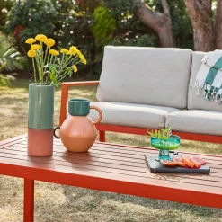 Aluminium-Gartenmöbelset für 4 Personen