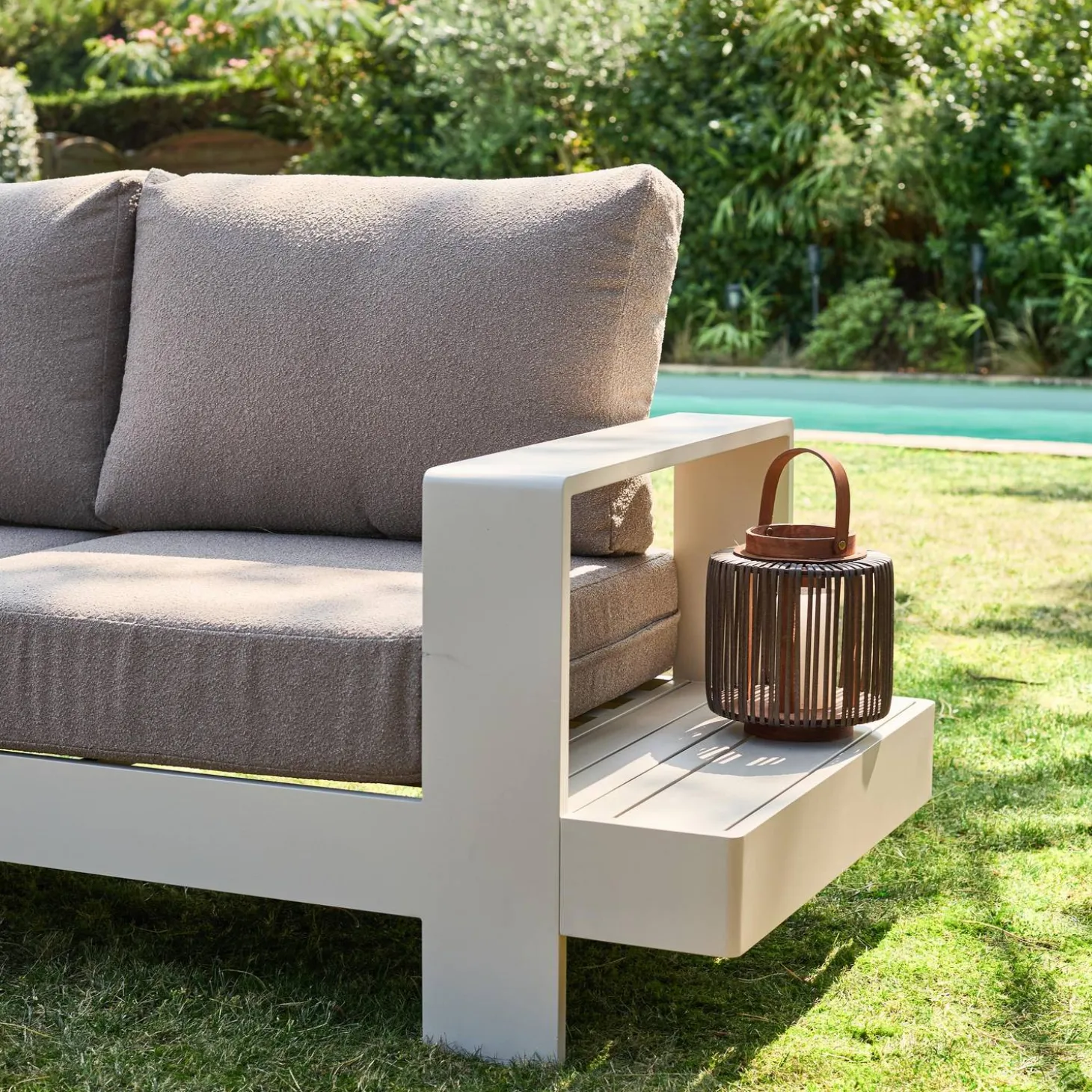 Aluminium-Gartenmöbelset für 5 Personen