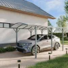 Aluminium- und Polycarbonat-Carport 15 m²