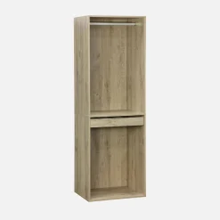 Ankleidemodul mit Garderobe und Hosenhalter