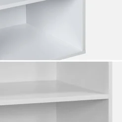 Ankleidemodul mit 5 Regalen