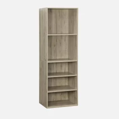 Ankleidemodul mit 5 Regalen