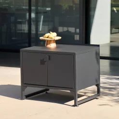 Außenküche Stahl 2 Türen L80cm