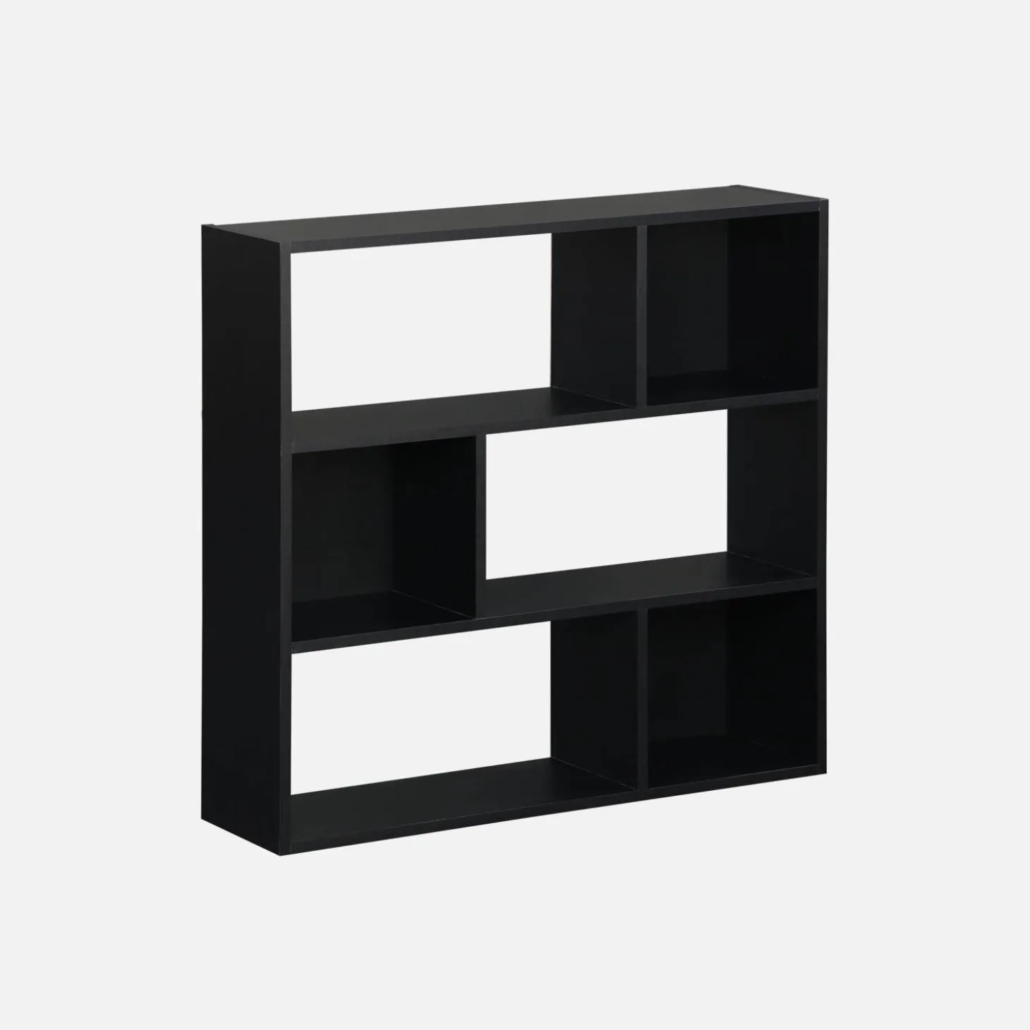 Bücherregal 3 Regale 6 Fächer