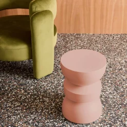 Beistelltisch, Couchtisch, Nachttisch Metall Ø32 x H 43,5cm