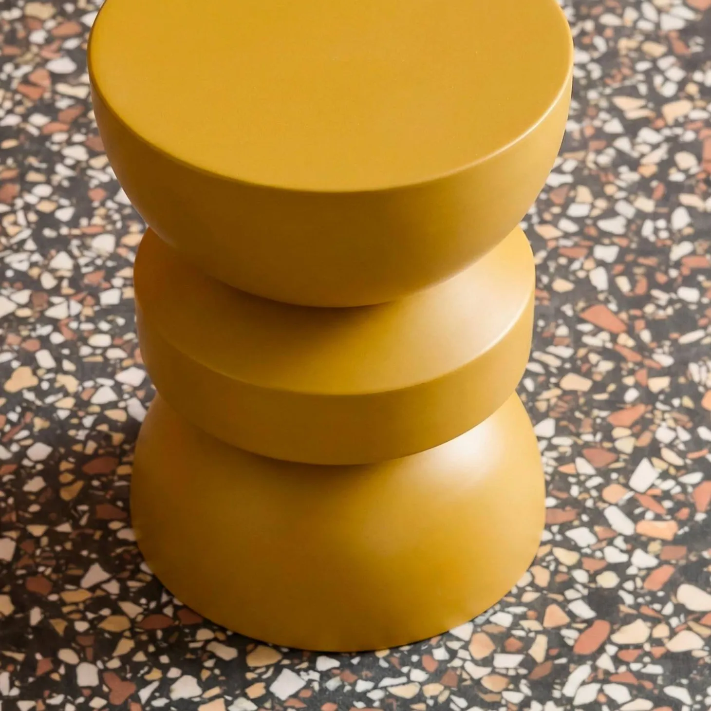Beistelltisch, Couchtisch, Nachttisch Metall Ø32 x H 43,5cm