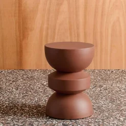 Beistelltisch, Couchtisch, Nachttisch Metall Ø32 x H 43,5cm