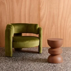 Beistelltisch, Couchtisch, Nachttisch Metall Ø32 x H 43,5cm
