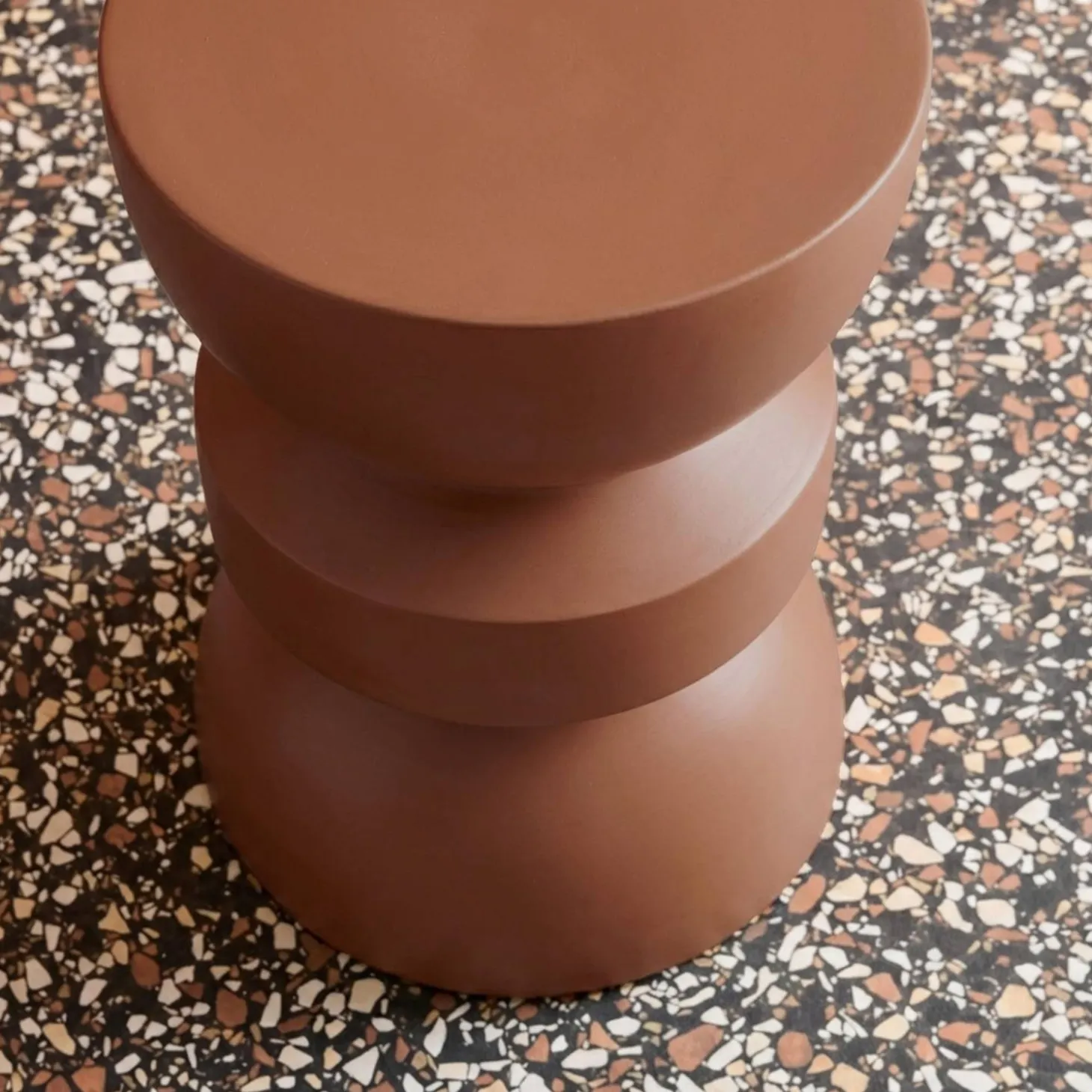 Beistelltisch, Couchtisch, Nachttisch Metall Ø32 x H 43,5cm