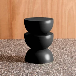 Beistelltisch, Sofatisch, Nachttisch Metall Ø32 x H46,5cm