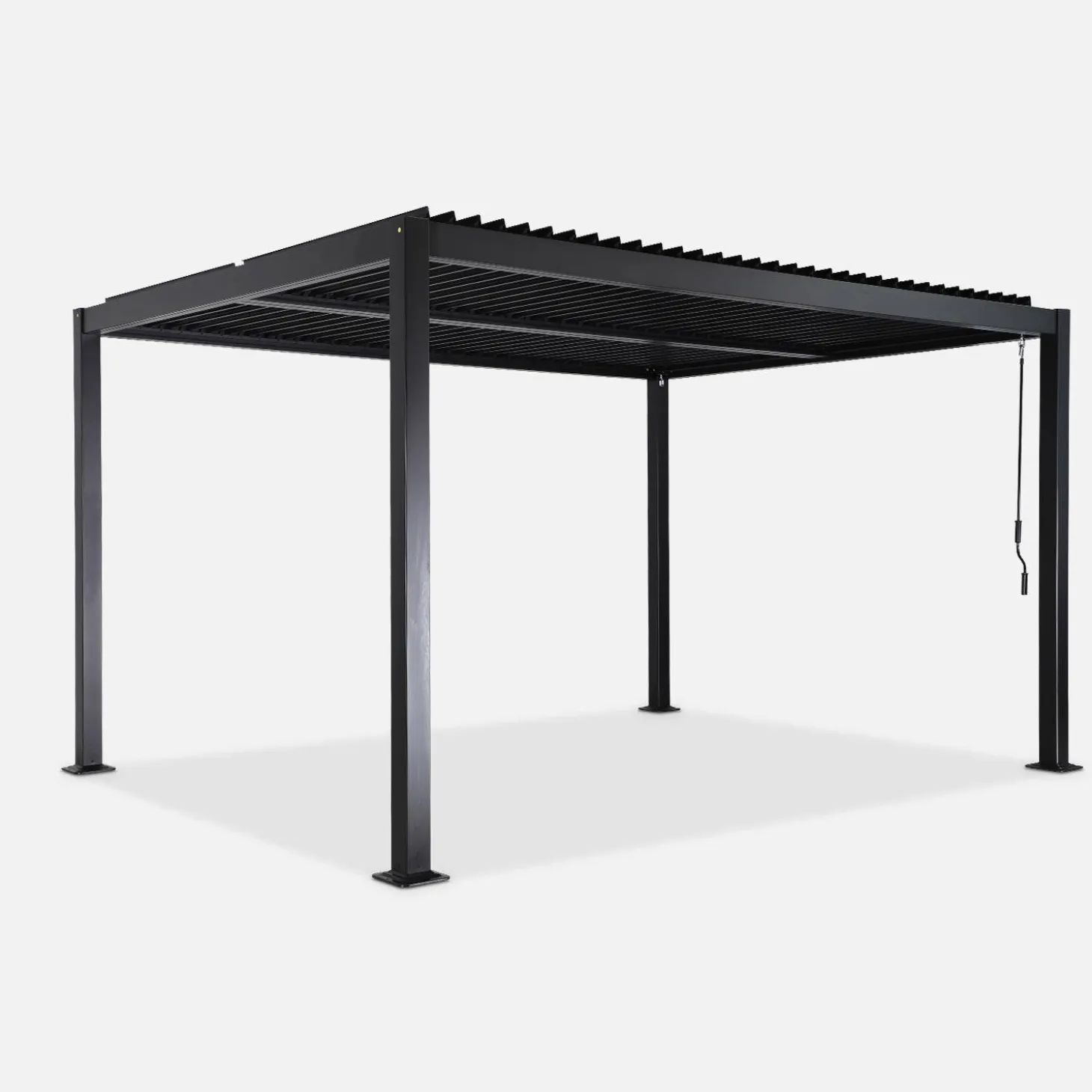 Bioklimatische Pergola mit Lamellendach Palace 3x4m