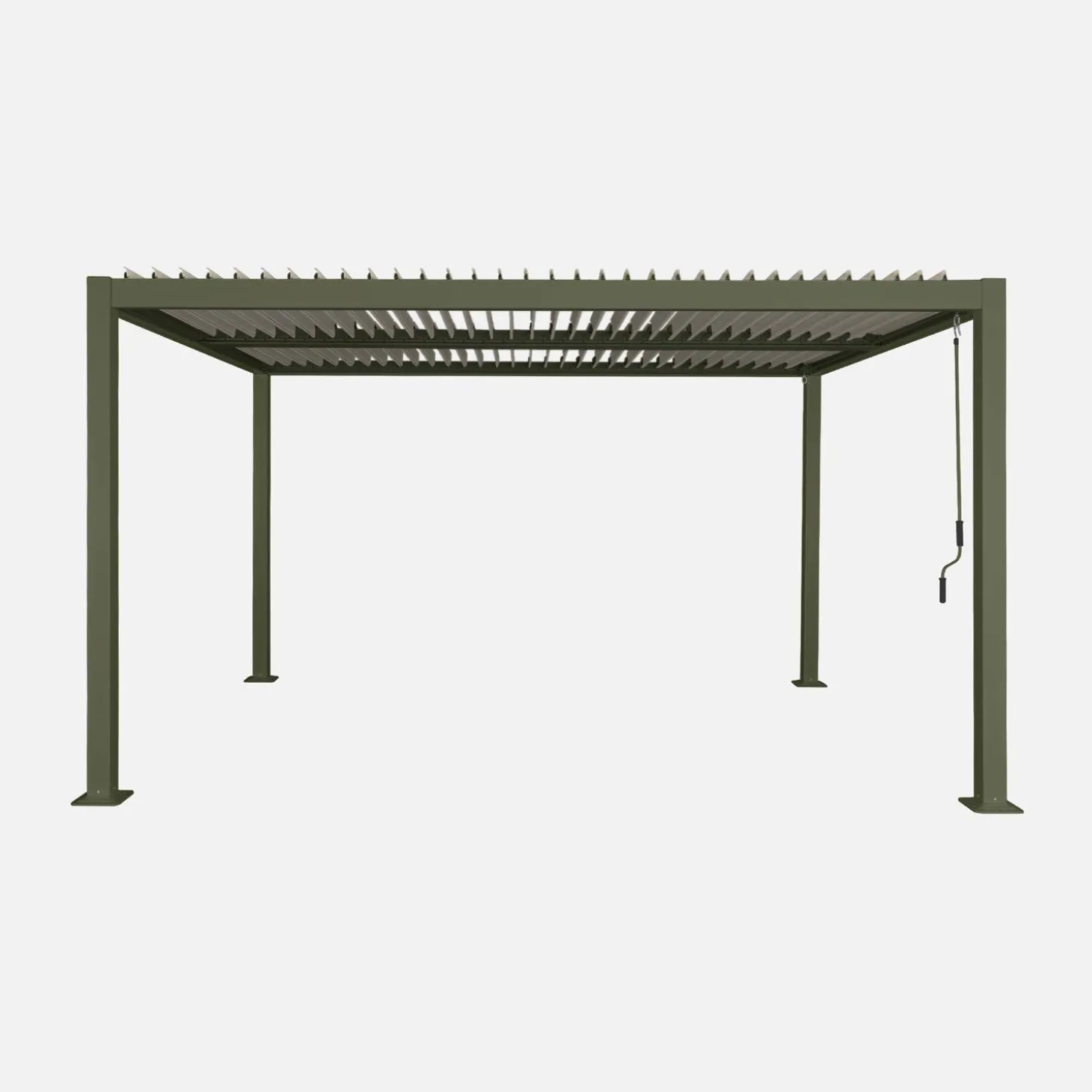 Bioklimatische Pergola mit Lamellendach Palace 3x4m