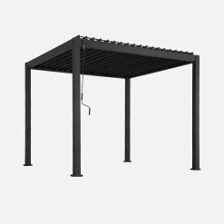 Bioklimatische Pergola mit Lamellendach Triomphe 3x3m V2