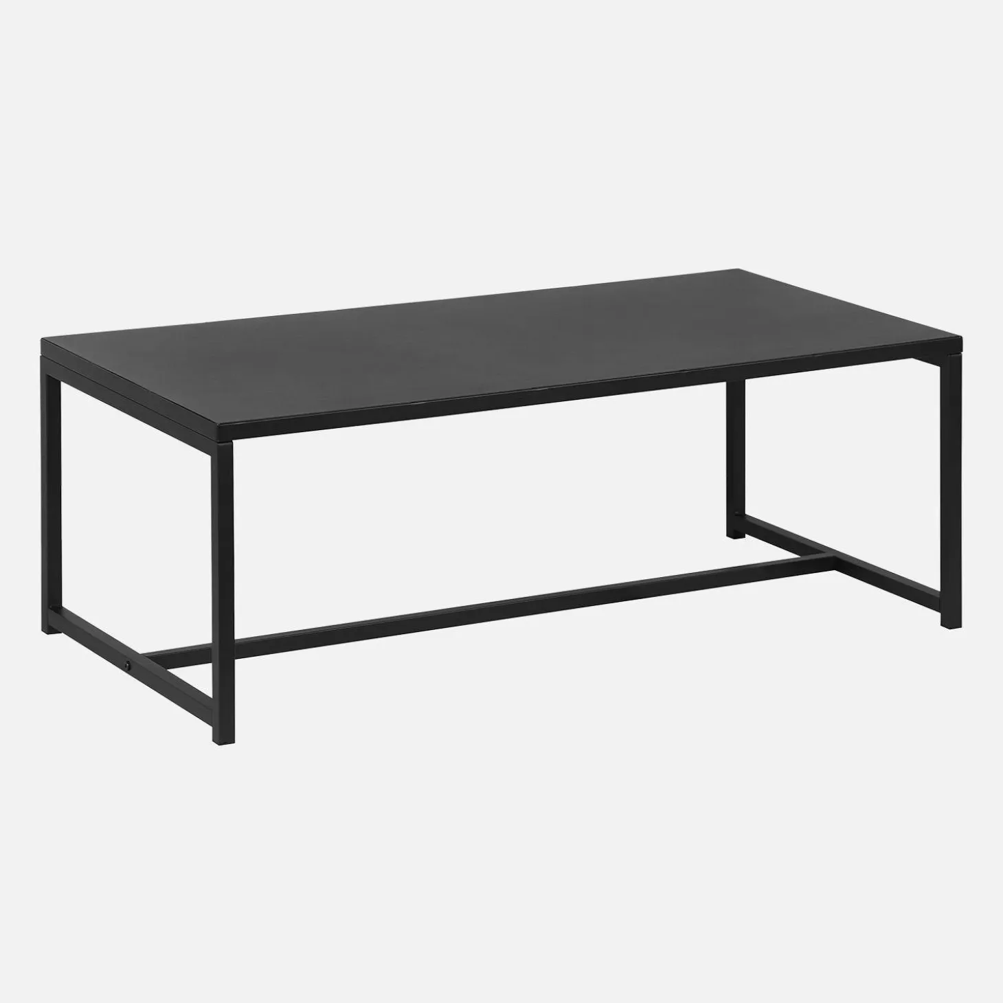 Couchtisch aus Metall 100 x 50 x 36 cm
