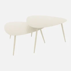2 dreieckige Couchtische für innen / außen