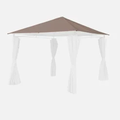 Ersatzplane für Pergola Elusa 3x3m