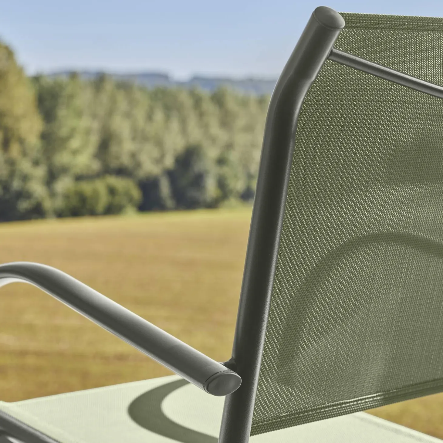 2er-Set Gartensessel aus Aluminium