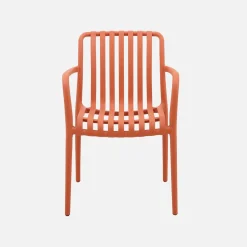 4er Set Gartensessel aus Kunststoff