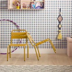 2er-Set Kinderstühle aus Metall