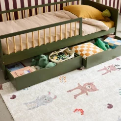 2er-Set Schubkasten für Kinderbett Kiefernholz
