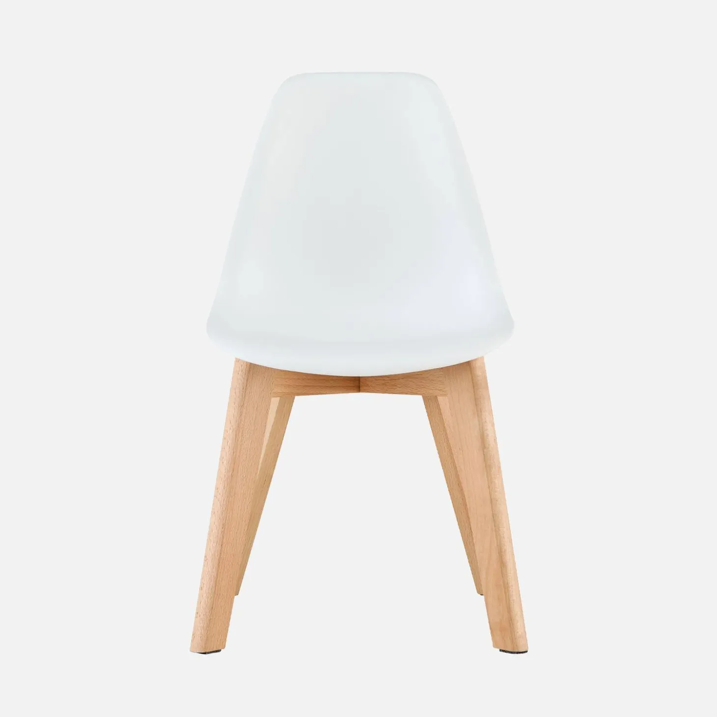 2er-Set skandinavischen Kinderstühle aus Buchenholz