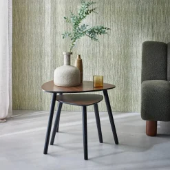 2er Set skandinavische Satztische aus MDF