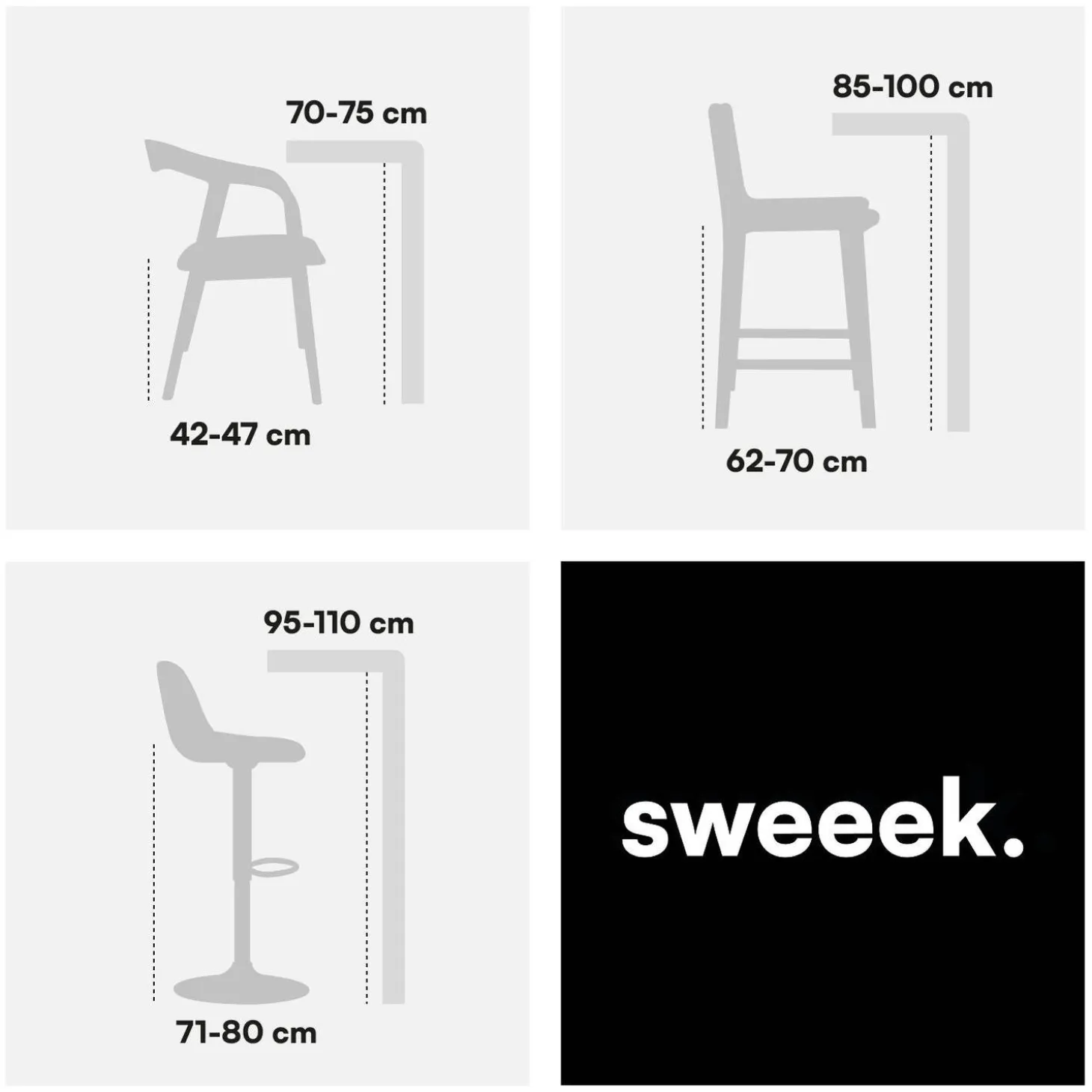2er-Set skandinavische Stühle Heveaholz und Seilbespannung