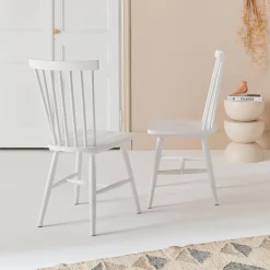 2er-Set Stühle aus Hevea-Holz