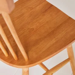 2er-Set Stühle aus Hevea-Holz