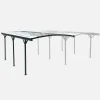 Erweiterung des Carports Le Mans aus Aluminium und Polycarbonat 15m²
