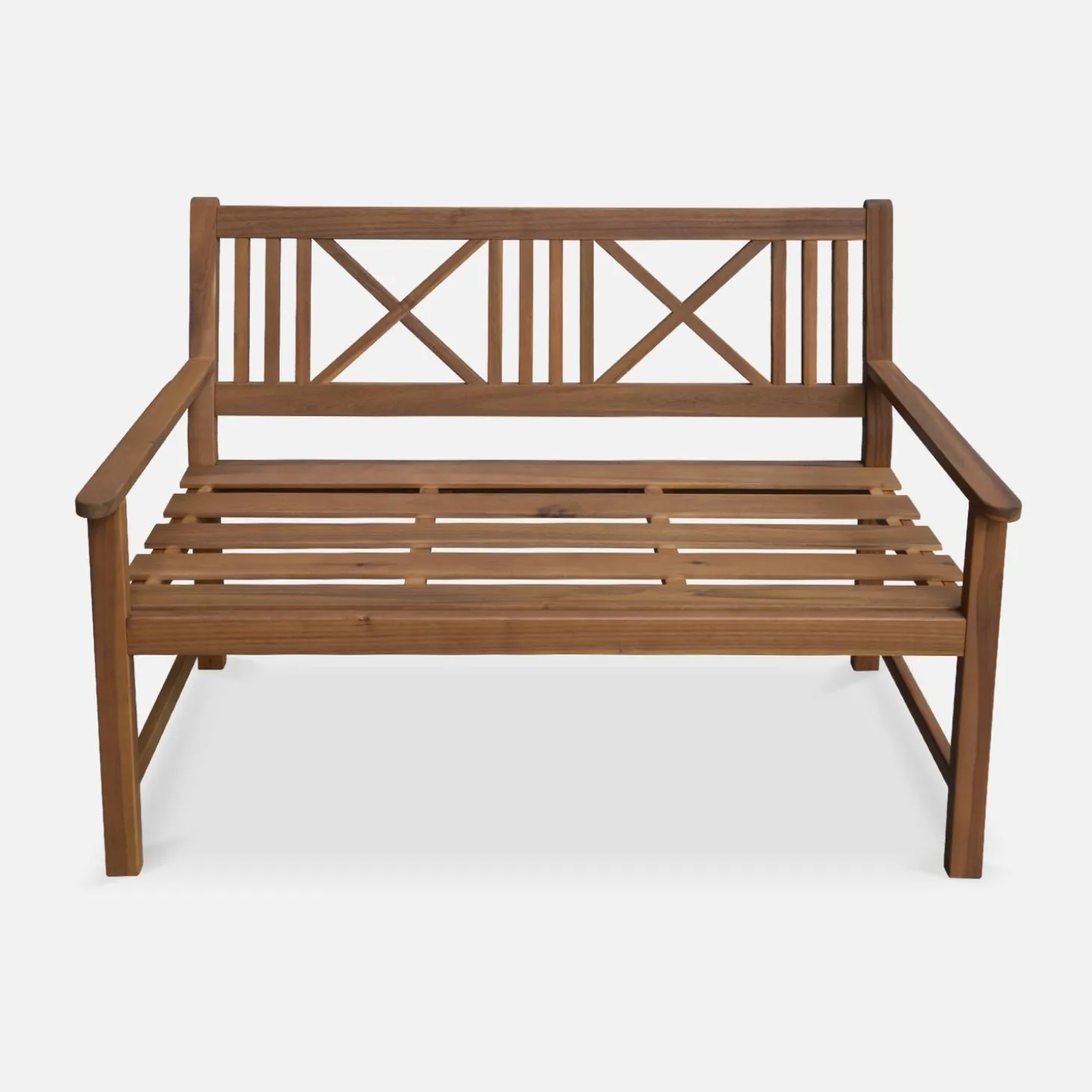 Gartenbank aus Holz 120x60 cm