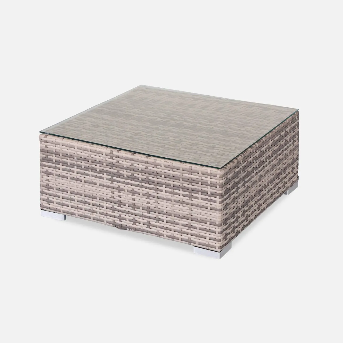 Gartengarnitur aus Polyrattan - 5 Plätze