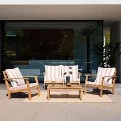 Gartenlounge-Set für 4 Personen