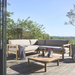 Gartenmöbelset aus Akazienholz für 5 Personen