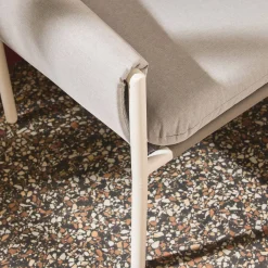 Gartenmöbelset aus Stahl für 4 Personen