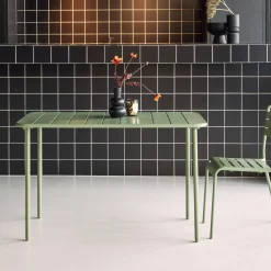 Gartentisch aus Stahl für 4 Personen