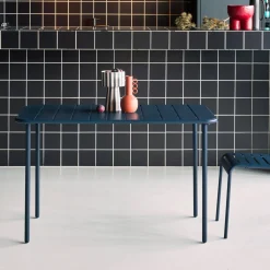 Gartentisch aus Stahl für 4 Personen
