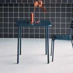 Gartentisch aus Stahl 2 Plätze