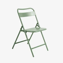 Gartentisch aus Stahl + 4 Stühle
