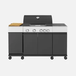 Gasgrill 4 Brenner + 1 Seitenbrenner