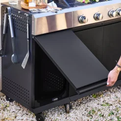 Gasgrill 4 Brenner + 1 Seitenbrenner