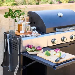Gasgrill 4 Brenner + 1 Seitenbrenner