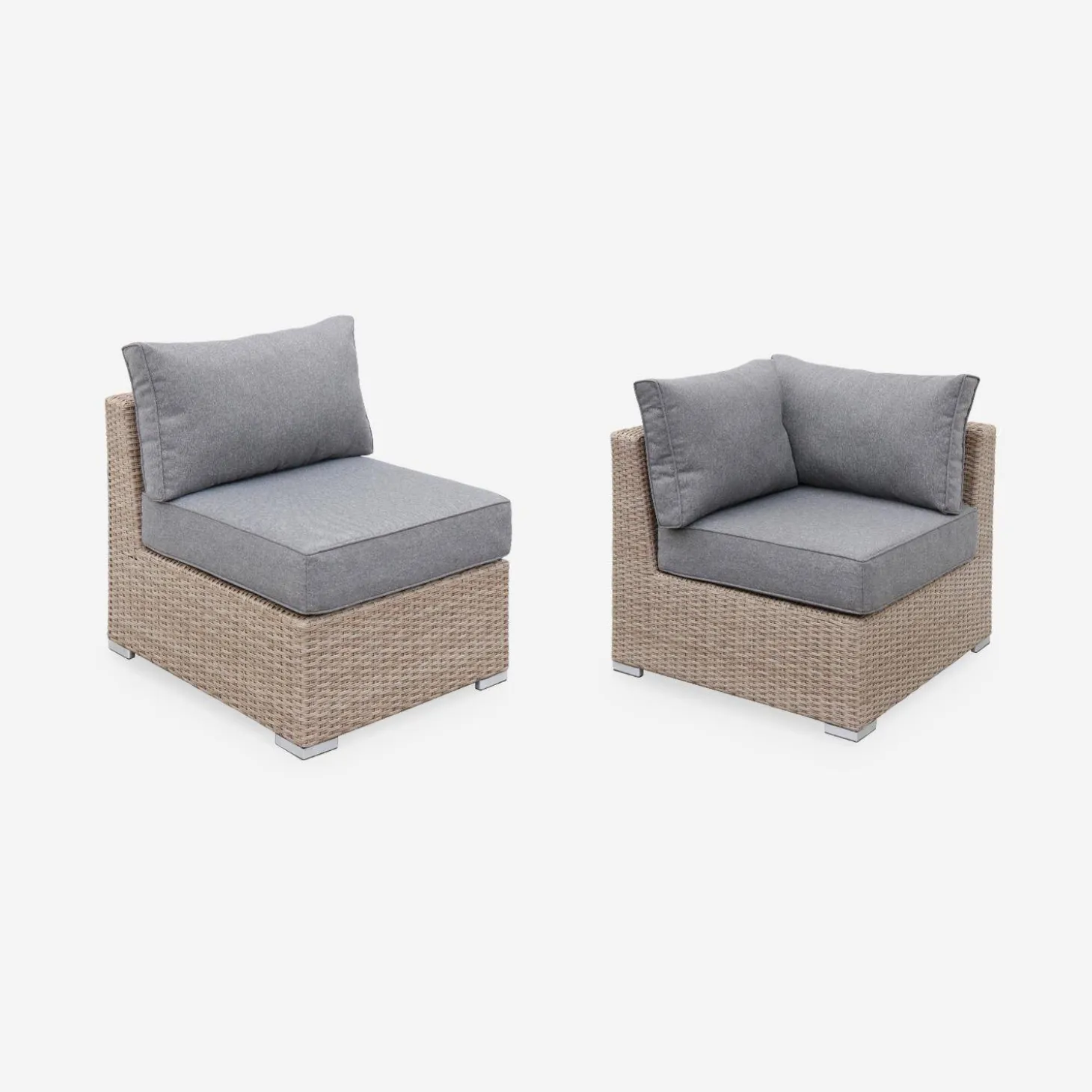 Hochwertiges Rattan Lounge XXL Set - VERONA