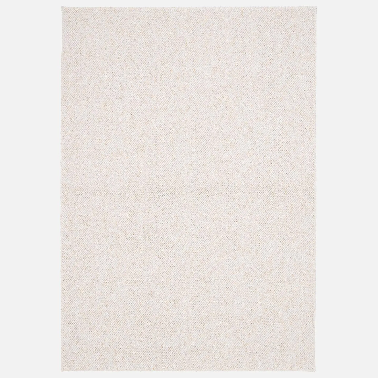 Indoor Teppich Bouclé-Optik cremefarben meliert