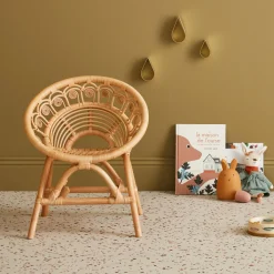 Kinderstuhl aus Rattan