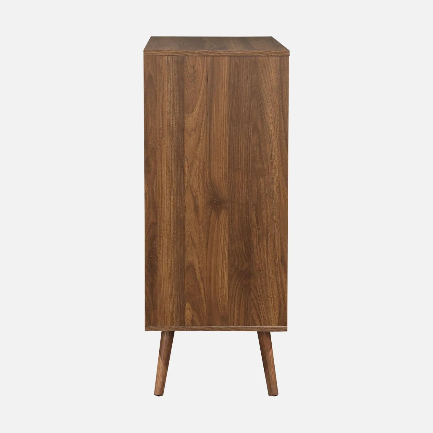 Kommode mit Holzdekor, 4 Schubladen