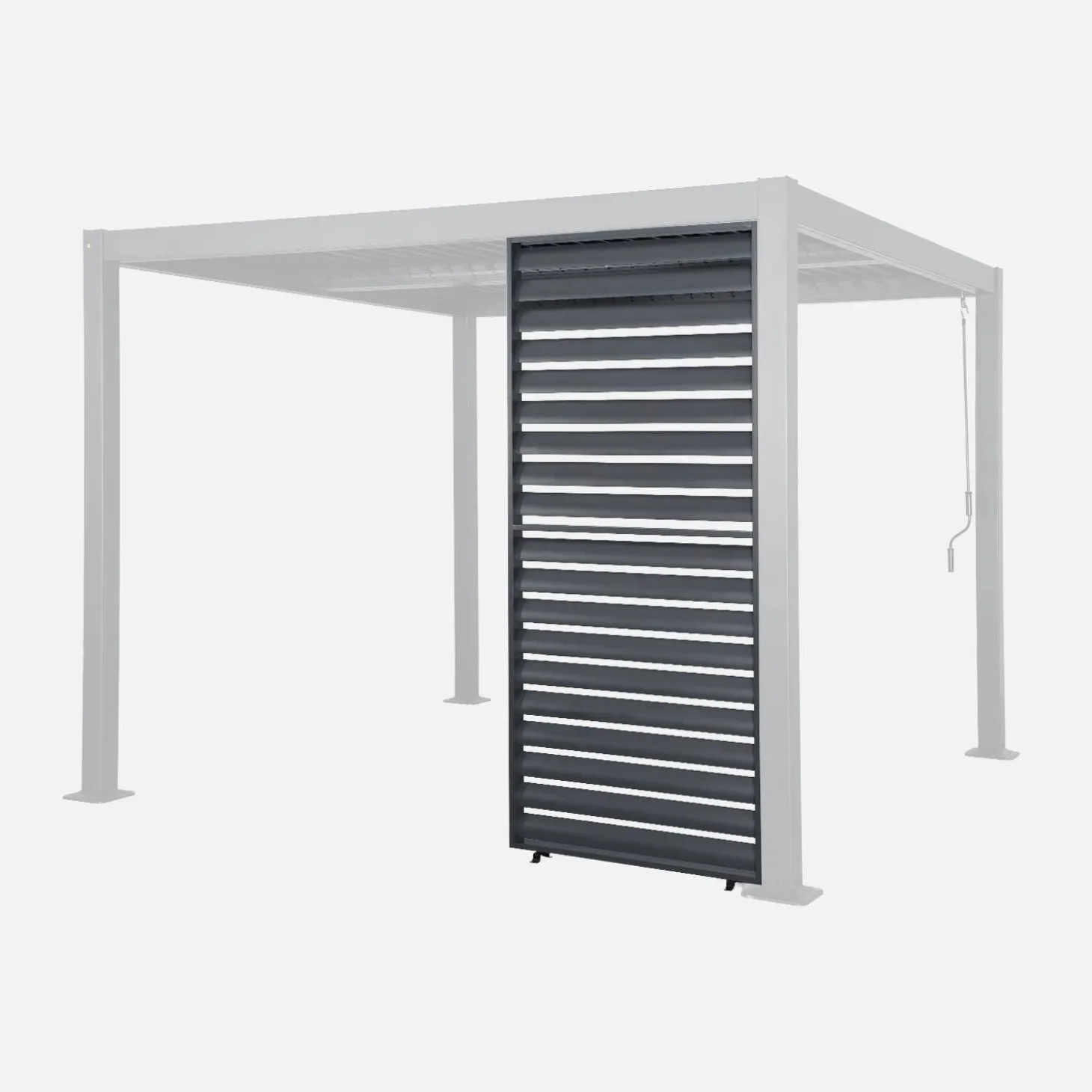 Lamellenwand 100cm für Pergola Palace Palace