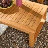 Modulares Gartenmöbel-Set aus Akazienholz für 4 Personen