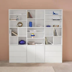 Modulares Regal Holzdekor 9 Elemente