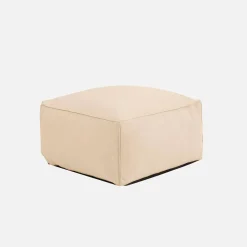 Outdoor-Fußhocker mit Olefin-Bezug